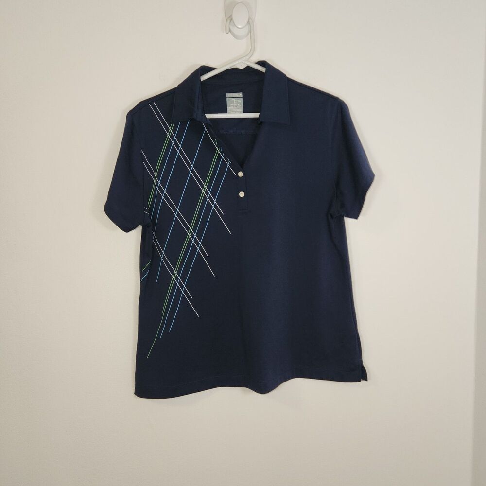 Page & Tuttle Women’s Golf Pickleball S/S Shirt LARGE Cool Swing